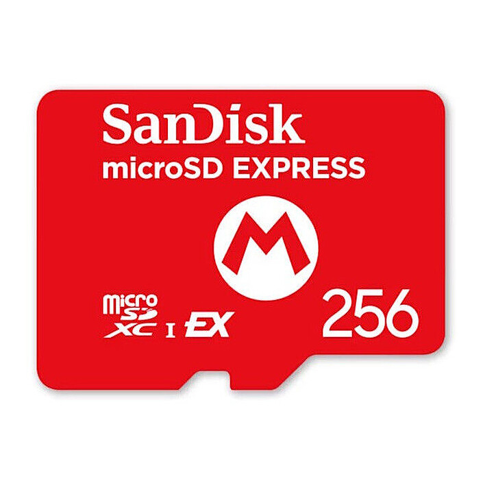 SanDisk Express microSDXC Nintendo Switch 2 256Go