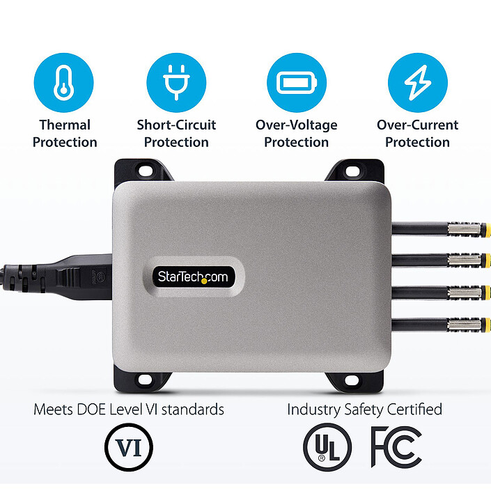 Avis StarTech.com Chargeur USB-C Multi-Appareils à 4 Ports USB-C