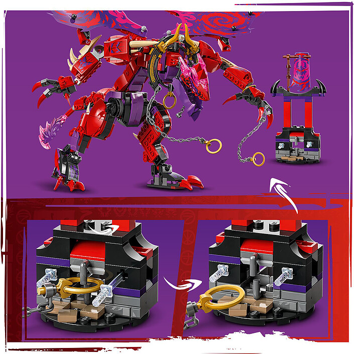 LEGO Ninjago 71832 Thunderbolt: Chaos Dragon economico