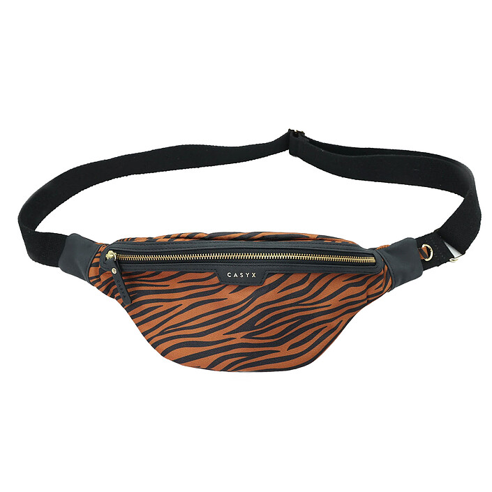 Casyx Riñonera Algodón Orgánico Tigre Salvaje