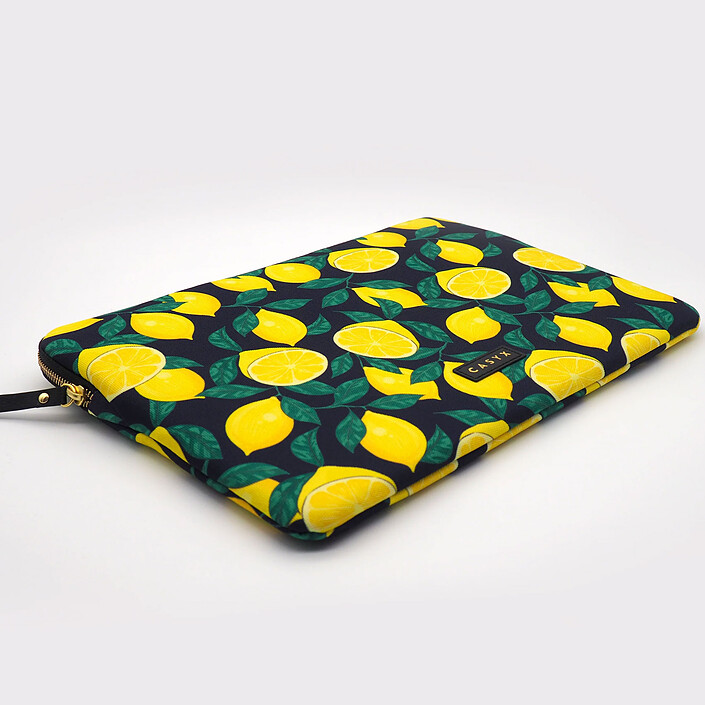 Avis Casyx Pochettes Ordinateur 13" Citrons Nocturnes