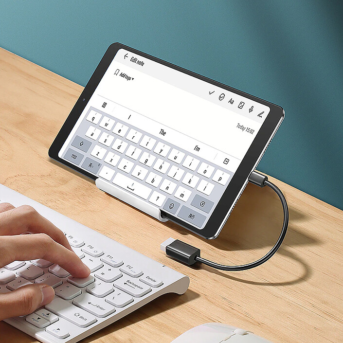 Acheter Akashi Adaptateur USB Femelle vers USB-C Mâle Noir