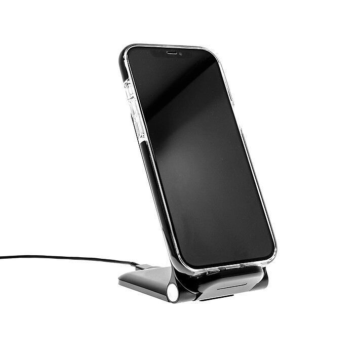 Comprar Cargador Rápido Inalámbrico Akashi 15W con Posición Negro