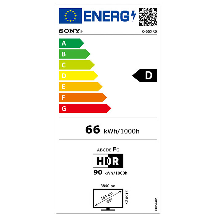 Sony 65 BRAVIA 5 (K-65XR59) a bajo precio