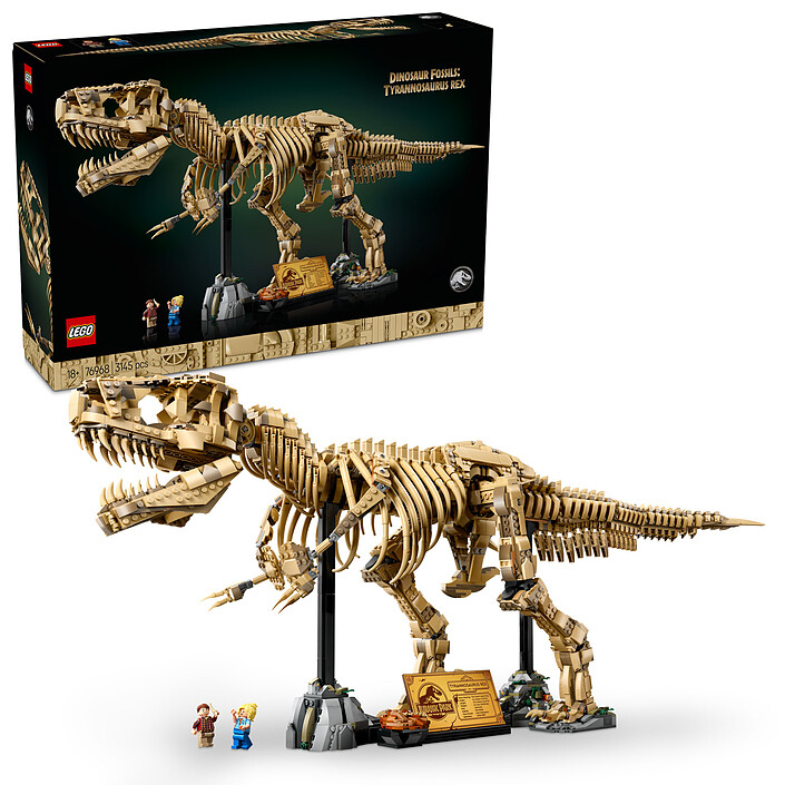Review LEGO Jurassic World 76968 Dinosaur Fossils: Tyrannosaurus Rex