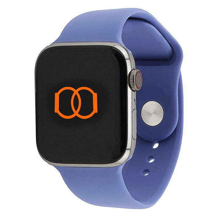 Band Band Bracelet Sport Fluoroélastomère Pervenche 42 mm