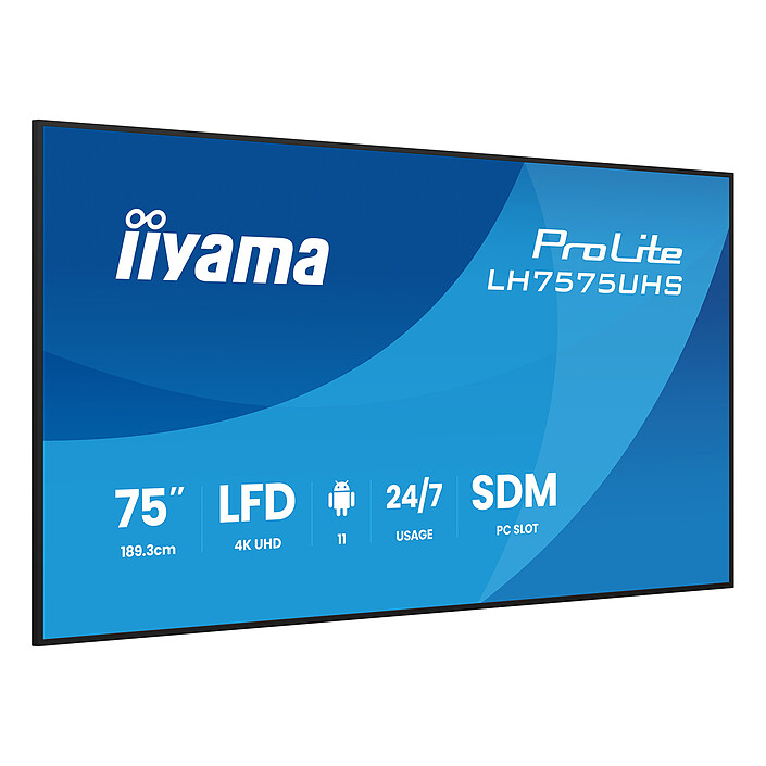 TV business touchscreen