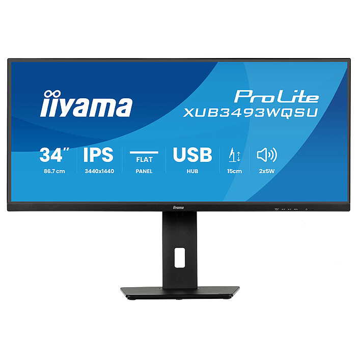 iiyama 34" LED - ProLite XUB3493WQSU-B6