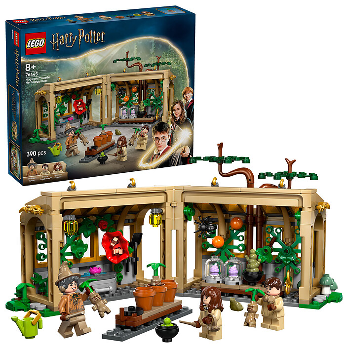 Nota LEGO Harry Potter 76445 Castello di Hogwarts: Classe di botanica