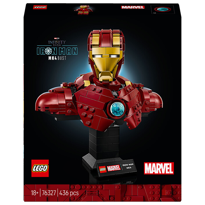 LEGO Marvel 76327 Iron Man MK4 Bust