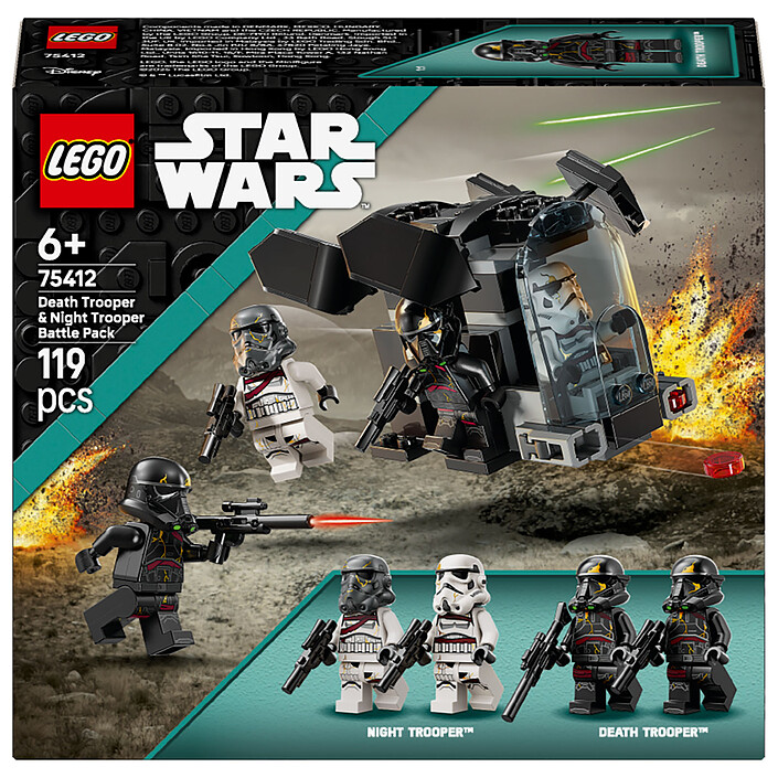 LEGO Star Wars 75412 Death Troopers vs Night Troopers Battle Pack
