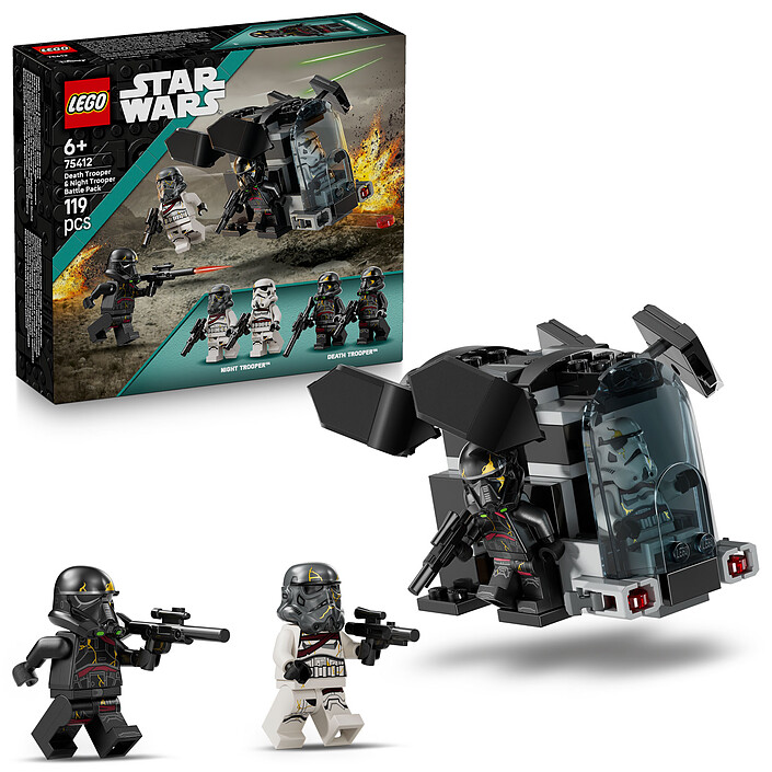 Nota LEGO Star Wars 75412 Death Troopers vs Night Troopers Battle Pack