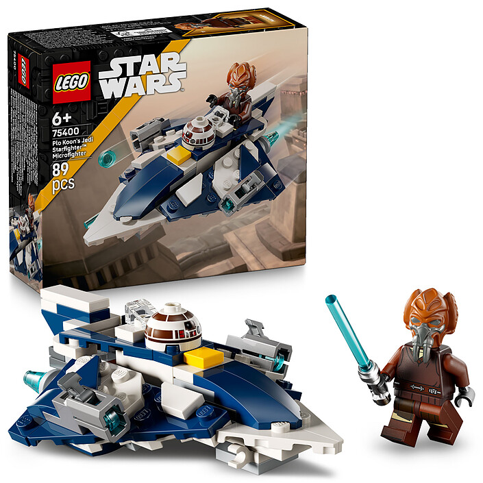 Nota LEGO Star Wars 75400 Microfighter Jedi Fighter di Plo Koon
