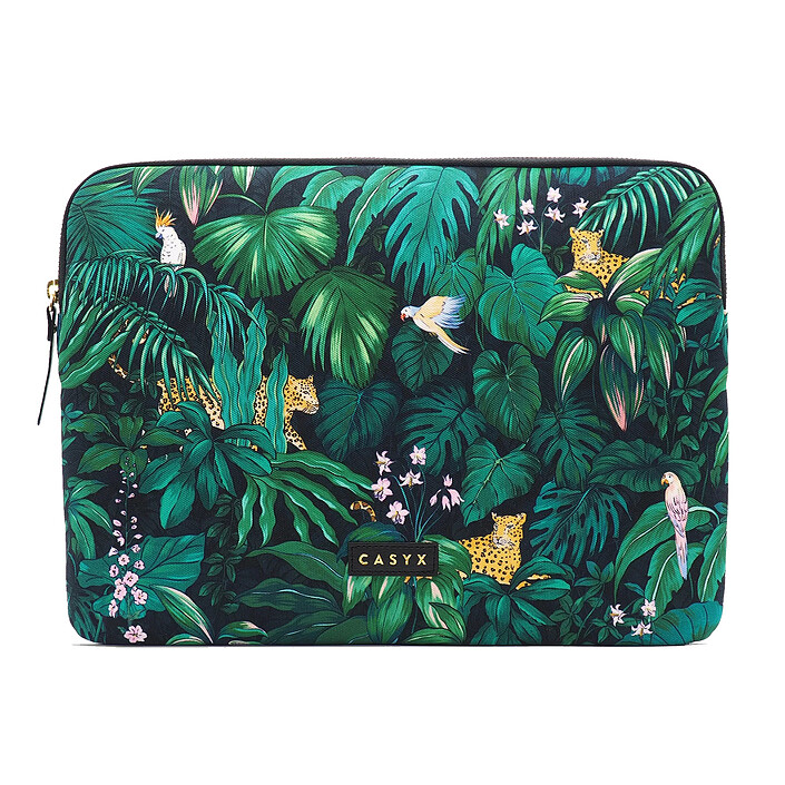 Casyx Pochettes Ordinateur 15" Jungle Luxuriante