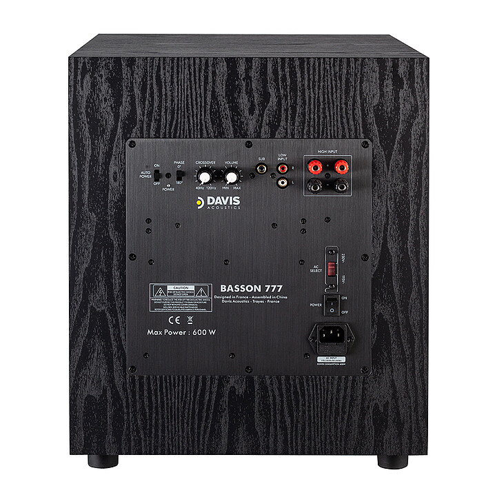 Acquista Davis Acoustics Bassoon 777 Nero