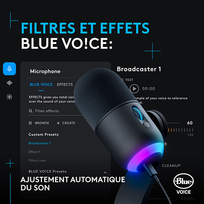 Acheter Logitech G Yeti GX (Noir)