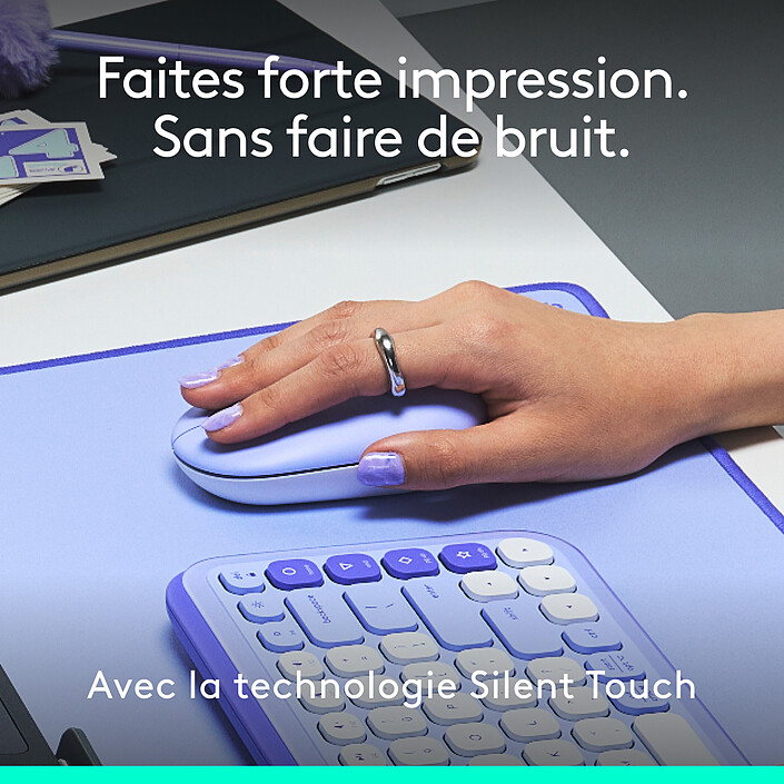 Logitech POP Mouse (Lila) a bajo precio