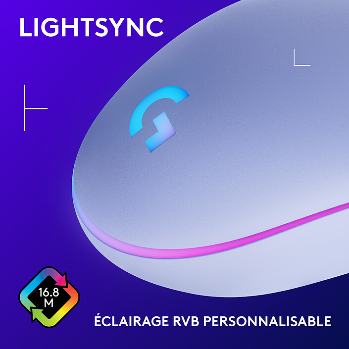 Buy Logitech G203 LightSync (Lilac)