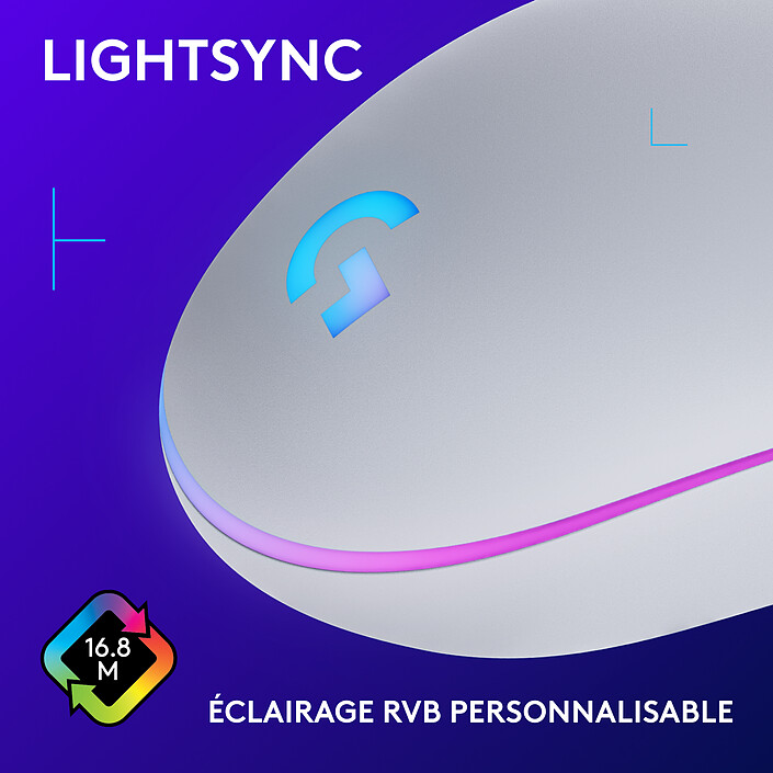 Comprar Logitech G203 LightSync (blanco)