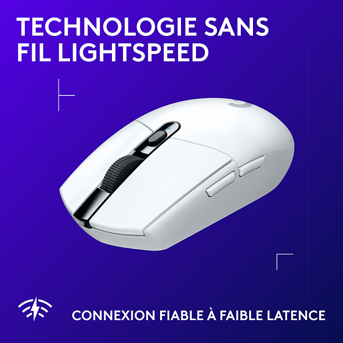 Avis Logitech G G305 Lightspeed Wireless Gaming Mouse (Blanc)