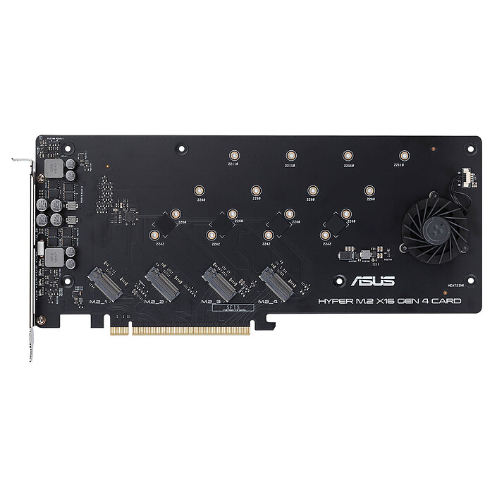 Review ASUS Hyper M.2 x16 Gen 4 Card