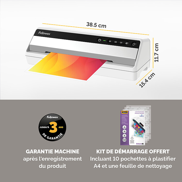 Fellowes Plastifieuse Saturn A4 pas cher