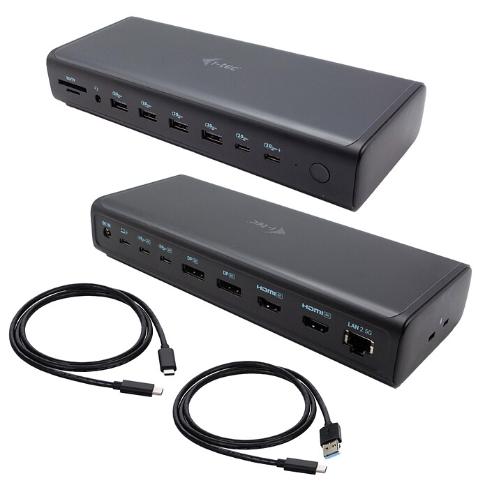 Avis i-tec Universal 6x 4K/60Hz Display Docking Station + Power Delivery 140W