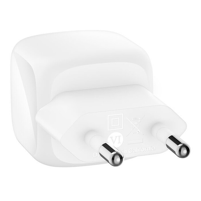 Acheter Belkin BoostCharge Chargeur secteur USB-C (30 W) + Câble USB-C vers USB-C (Noir)