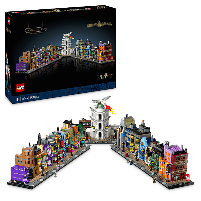 Nota LEGO Harry Potter 76444 I negozi magici di Traverse Road