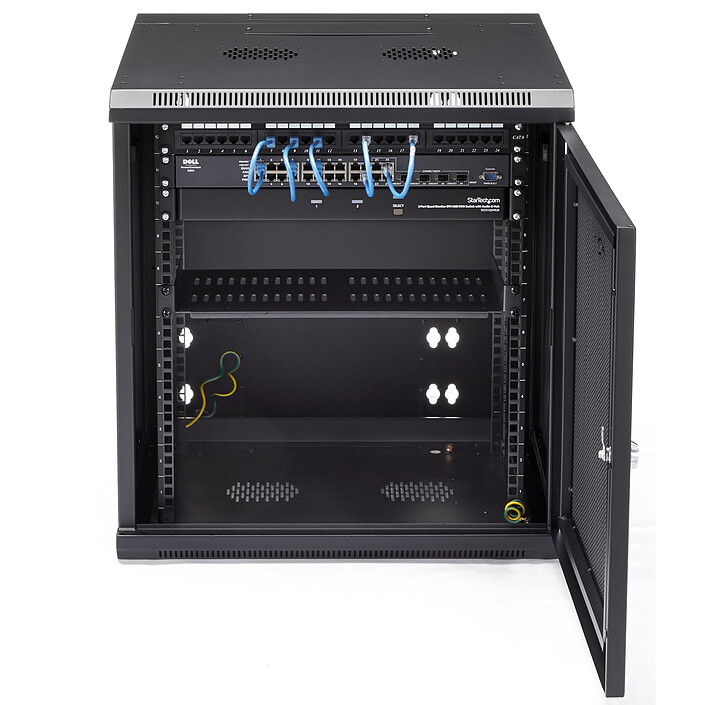 StarTech.com Armadio per server 12U a 4 montanti (RK1224WALHM) economico