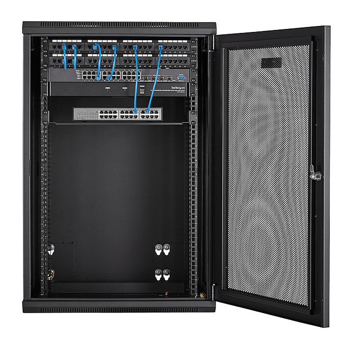 StarTech.com Armadio per server 18U a 4 montanti (RK1820WALHM) economico