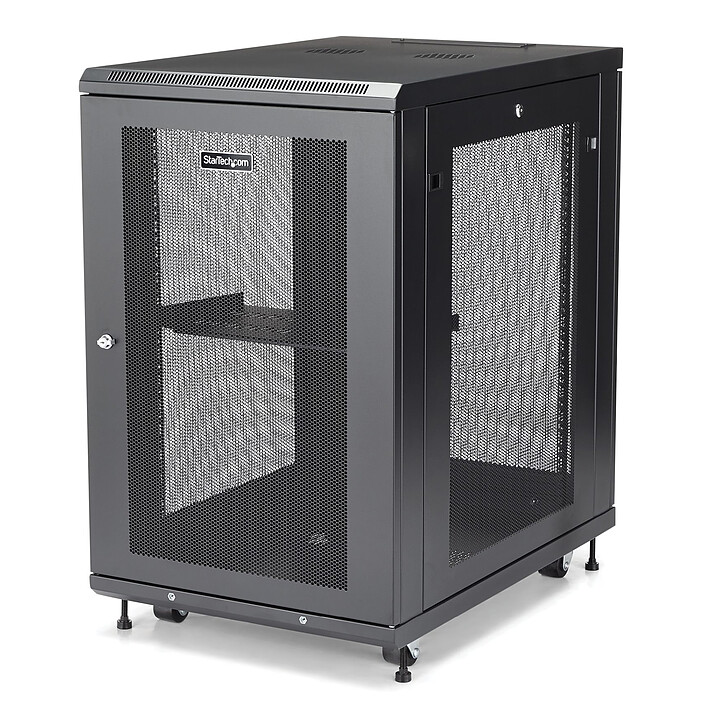 StarTech.com Armoire serveur 18U à 4 montants (RK1833BKM)