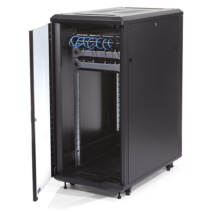 Nota StarTech.com 25U 4-Post Server Cabinet (RK2536BKF)