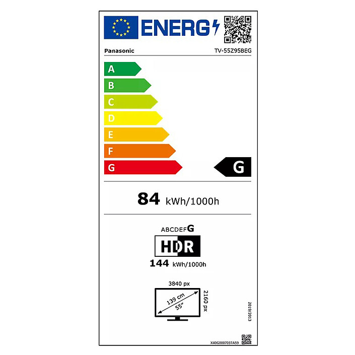 Panasonic 55Z95BEG + Yamaha NS-SW050B Noir pas cher