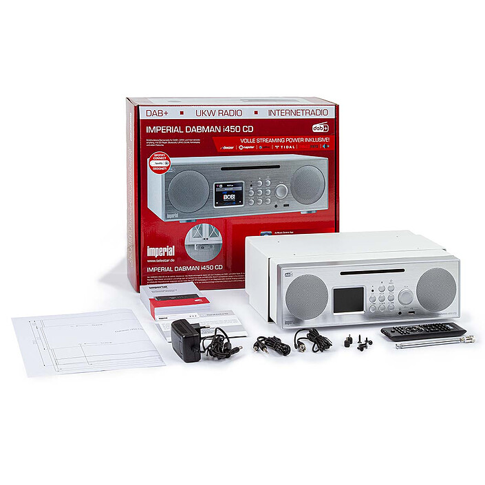 Imperial Dabman i450 CD Bianco/Argento economico