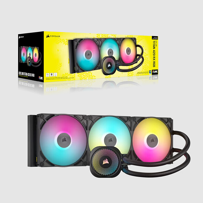 Corsair Titan 420 RX RGB pas cher