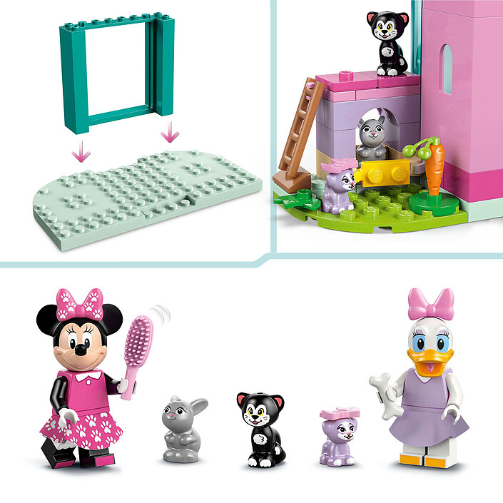 LEGO Disney 43274 L'Hôtel pour Animaux de Minnie pas cher