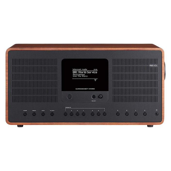 Revo SuperConnect Stereo Noyer/Noir