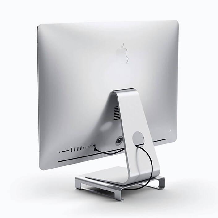 cheap Satechi iMac stand with USB-C hub Silver