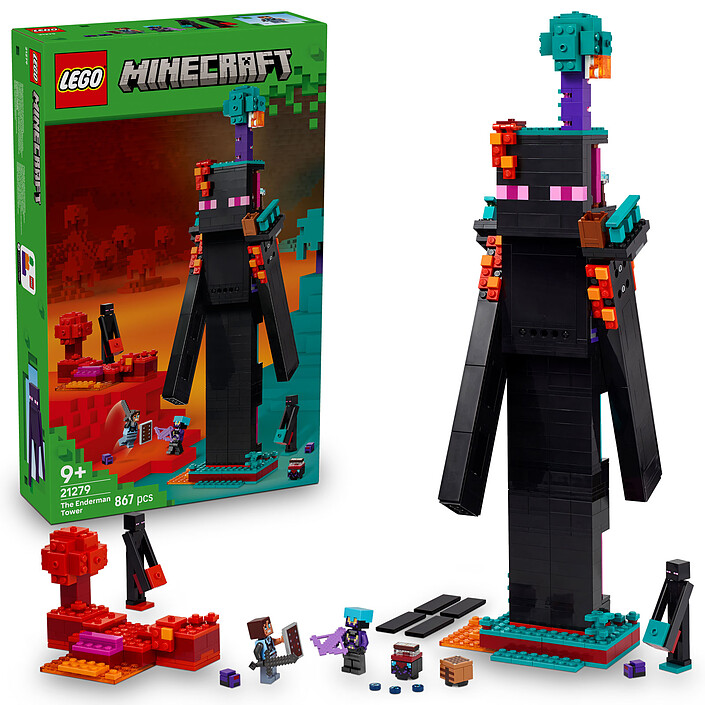Nota LEGO Minecraft 21279 La Torre di Enderman