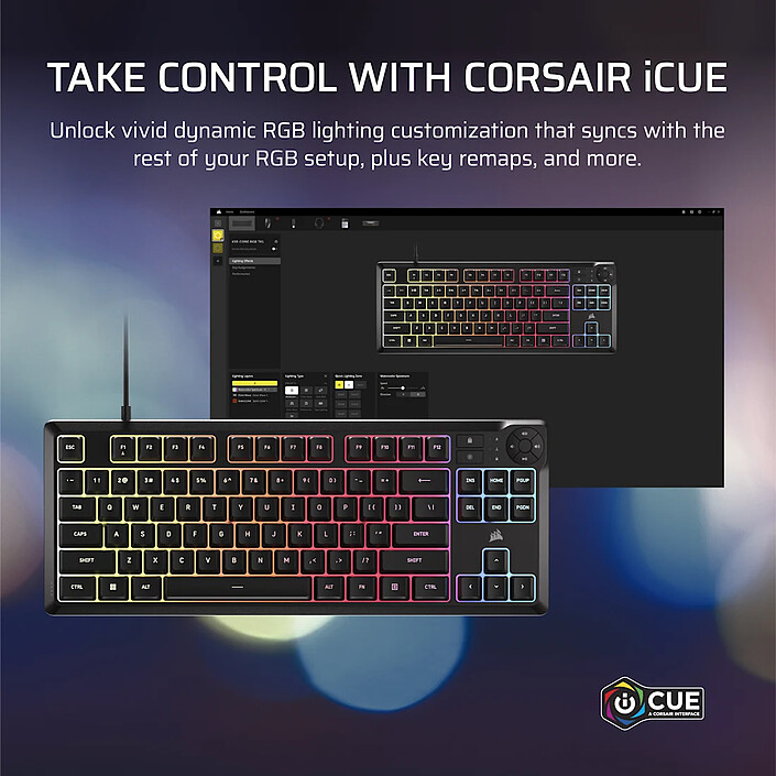 Buy Corsair Gaming K55 Core TKL RGB