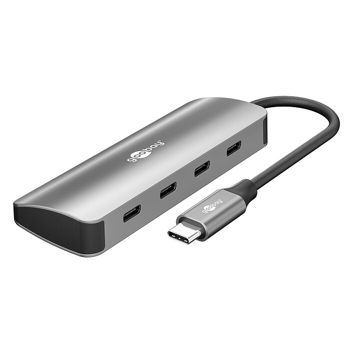 Goobay Slim USB-C to 4 USB-C Hub