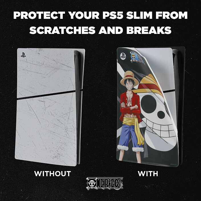 Konix Façade en silicone pour PS5 Slim (One Piece) pas cher