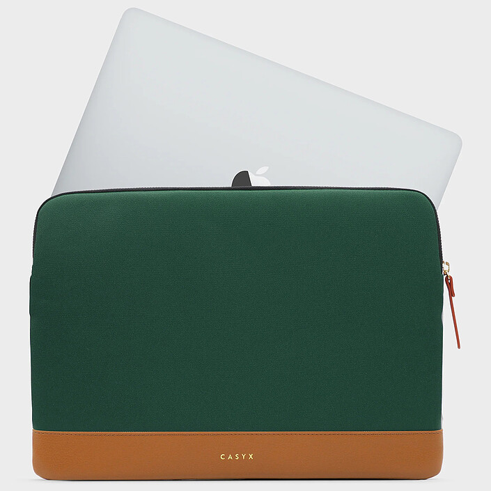 Avis Casyx Pochettes Ordinateur 15" Vert Victorien