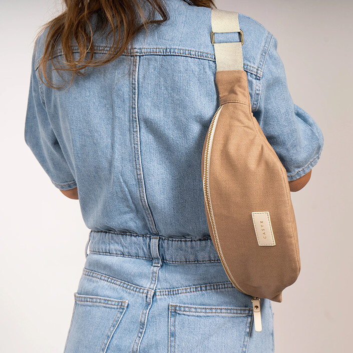 Buy Casyx Organic Cotton Fanny Pack Sable