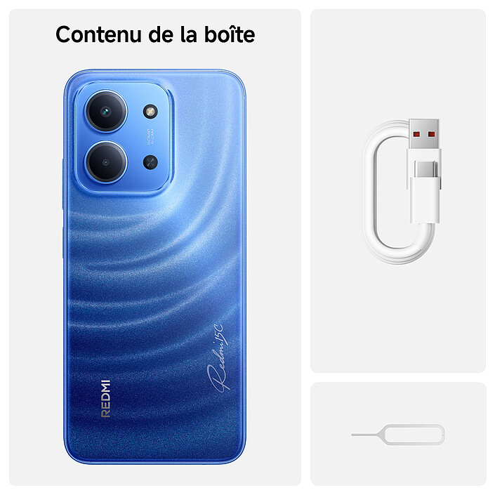Xiaomi Redmi 15C Bleu (4 Go / 128 Go) pas cher