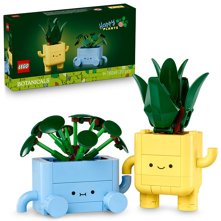 Nota LEGO Botanicals 10349 Little Smiling Plants