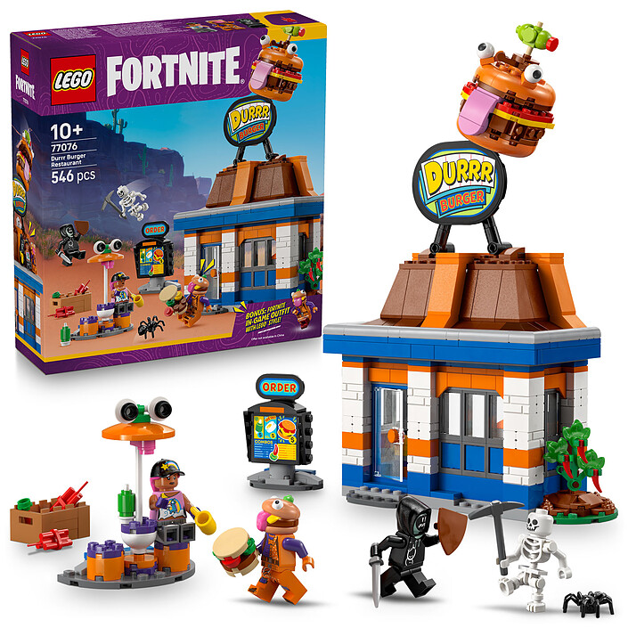 Avis LEGO Fortnite 77076 Le Restaurant Durrr Burger