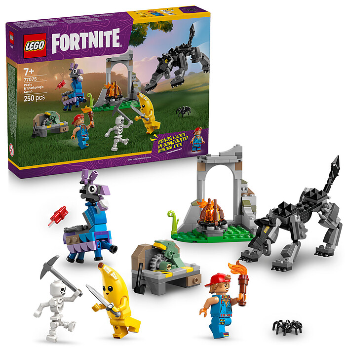 Avis LEGO Fortnite 77075 Le Camp de Banane et Mécano