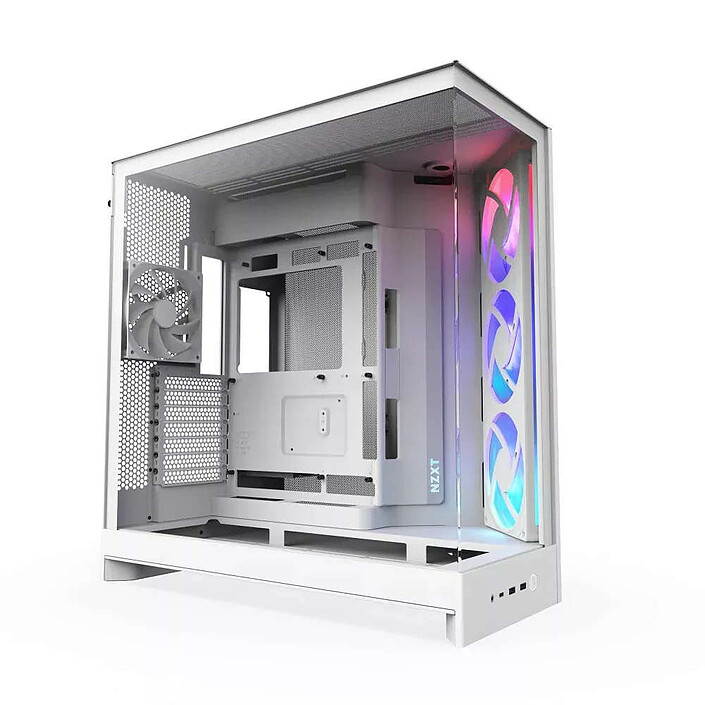 NZXT H9 Flow RGB Blanco (2025)